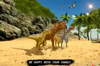 Wild dinosaur family survival simulator Screen Shot 8