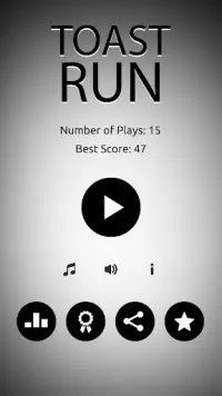 Toast Run | Running Game Screen Shot 0