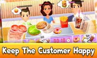 Burger Chef Mania: Crazy Street Food Cooking Game Screen Shot 3