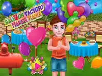 Balon üreticisi fabrika cinnet Çocuklar için oyun Screen Shot 0