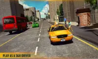 HQ Taxi Driving 3D Screen Shot 5