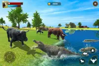 Angry Bull Family Survival 3D Screen Shot 7