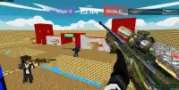 Pixel military vehicle battle Screen Shot 3
