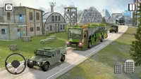 Army Coach Bus Simulator Game Screen Shot 0