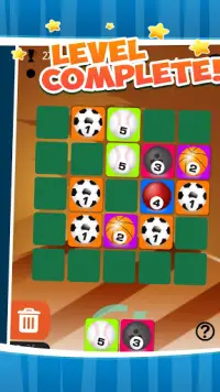 sáp nhập bóng - kiểu câu đố dominoes Screen Shot 0