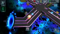 Tower Defense - Neon Defenders TD Sci Fi Games Screen Shot 6