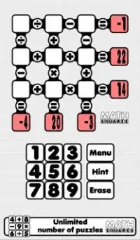 Math Squares Screen Shot 4