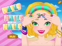 Nail Salon princess - Girls Nails Design Screen Shot 0