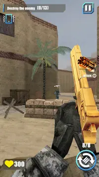 Counter Terrorist Strike:shooting game misi cerita Screen Shot 0