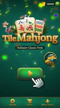 Tile Mahjong-Solitaire Classic Screen Shot 7
