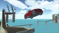 Sea Car Racing Screen Shot 0