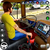 Euro Truck Simulator Games 3D Screen Shot 0