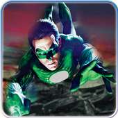 Grand Immortal Green Hero Rescue: Flash Speed Hero