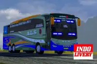 Livery BUSSID ALS Indonesia Screen Shot 4