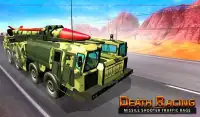 Death Racing Missile Shooter Traffic Rage Screen Shot 1