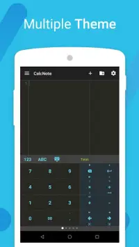 CalcNote - Блокнот Калькулятор Screen Shot 3