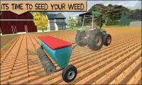Farm Tractor Sim - Forage Farming Games Screen Shot 2