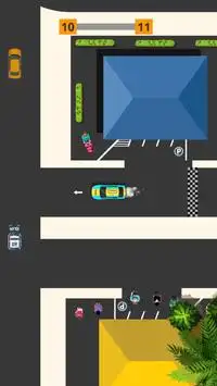 Pick Me Crazy Taxi Driving: Desconectado Jogos de Screen Shot 5