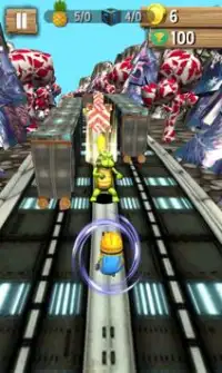 Banana rush  3D: Subway banana 3D Screen Shot 5