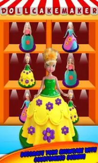 DIY Princess Doll Cake Maker Screen Shot 4