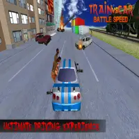 Train VS Car Battle Speed: 3D Screen Shot 14