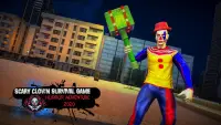 Scary Clown Survival Game: Horror Adventure 2020 Screen Shot 2