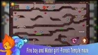 Fire boy and Water girl -Forest Temple maze Screen Shot 4