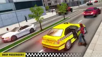 Crazy Car Driving Taxi Games Screen Shot 10