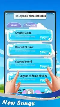 Zelda Piano Tiles Screen Shot 1