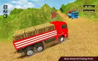 3D camión montaña manejar simulador Screen Shot 3