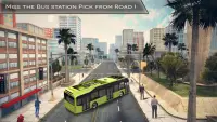 सिटी बस ड्राइविंग सिमुलेशन: यात्री परिवहन Screen Shot 1