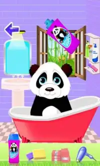 Panda game perawatan hewan Screen Shot 1