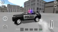 4WD SUV Police Car Driving Screen Shot 8