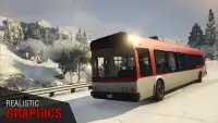 Offroad snow bus 3d sim 2017 Screen Shot 0