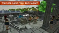 Princess Forage Horse Carriage Transport Sim 2018 Screen Shot 6