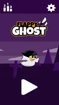 Flappy Ghost Screen Shot 3