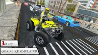 ATV Quad Bike Taxi 2019: Bike Simulator Games Screen Shot 0