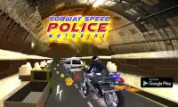 Subway Speed Police Moto Bike Screen Shot 0