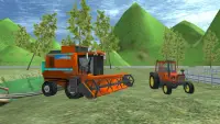 Harvester Tractor Simulator Screen Shot 0