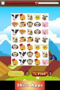 Farm Pet Animal Match for Kids Screen Shot 2