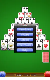 Classic Pyramid Solitaire Free Screen Shot 2