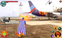 Super Fire Flying Hero Games Screen Shot 0