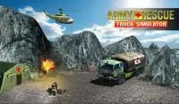 Army Rescue Truck Simulator Screen Shot 2