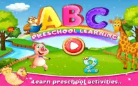 ABC Kids Preschool Learning - Educational Games Screen Shot 0