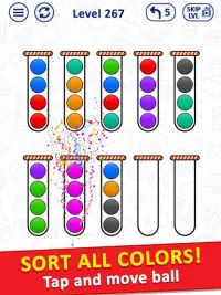 Ball Sort Puzzle - Bubble Sort Color Puzzle Game Screen Shot 7