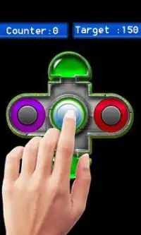 Laser Fidget Finger Spinner Screen Shot 2