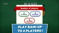 Rummy ♣  - classic card game Screen Shot 1
