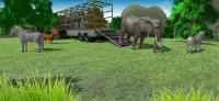 야생 동물 트럭 시뮬레이터 : 동물 수송 게임 Screen Shot 8