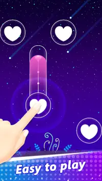 Magic Piano Pink Tiles - Music Game Screen Shot 1