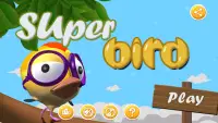 Super Bird  🐦 (Bouncy bird) Screen Shot 0